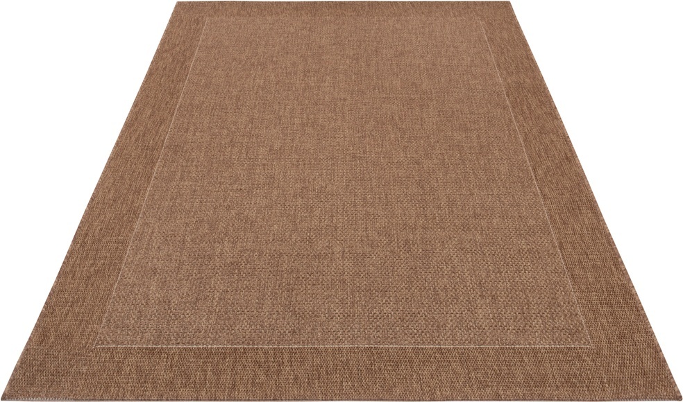 freundin Home Collection Teppich »Vena«, rechteckig, 8 mm Höhe, In-und Outdoor geeignet, Wohnzimmer, Balkon, Terrasse, Garten, Strapazierfähig und pflegeleicht, Flachgewebe