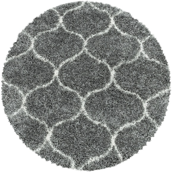 Ayyildiz Teppiche Hochflor-Teppich »SALSA 3201«, rund, 50 mm Höhe