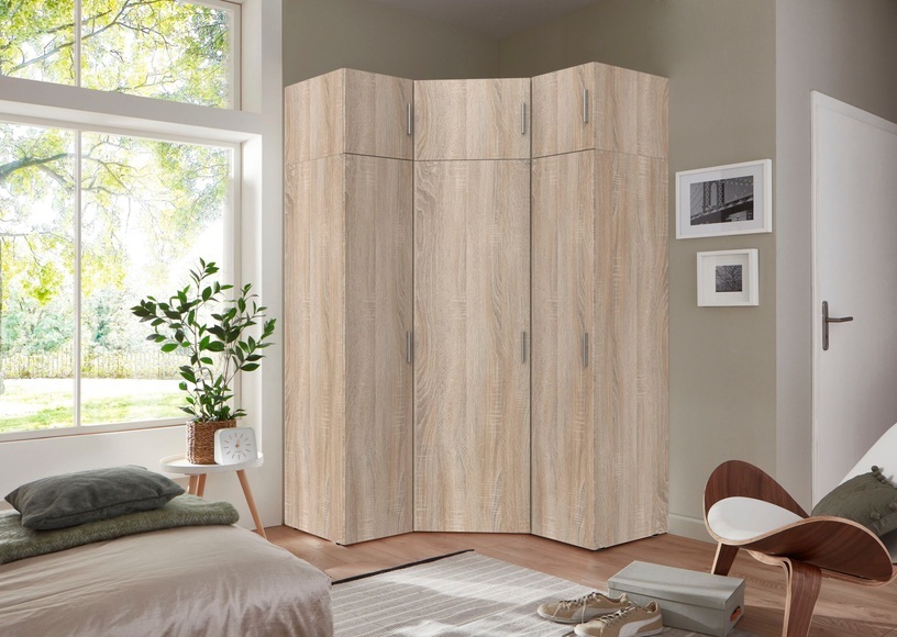 Wimex Schranksystem »Münster«, (Spar-Set, 6tlg: Eckschrank+ 2 Schränke 40cm breit+ 3 Aufsatzmodule), Mehrzweckschrank