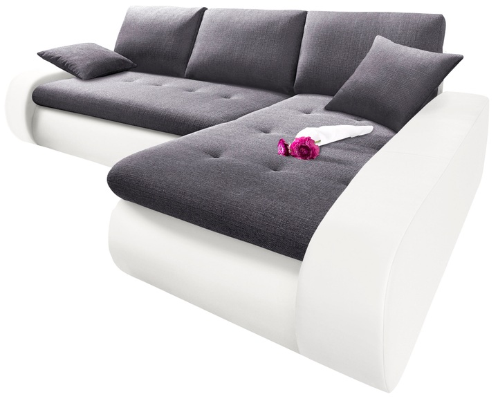 TRENDMANUFAKTUR Ecksofa, wahlweise XL oder XXL