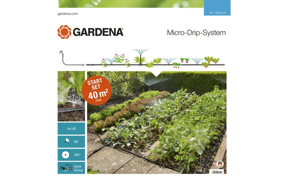 GARDENA® Micro-Drip-System Start-Set Pflanzflächen (1 Stück)