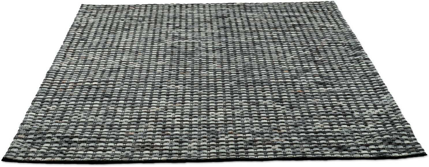 THEKO Wollteppich »Tauern«, rechteckig, 10 mm Höhe, Handweb Teppich, reine Wolle, handgewebt, ideal im Wohnzimmer & Schlafzimmer