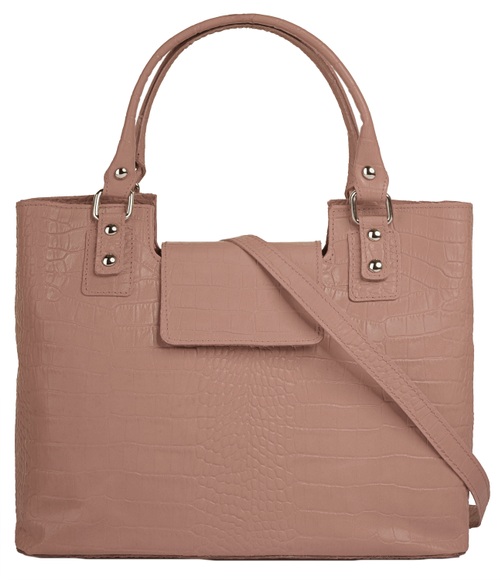 Cluty Henkeltasche, (1 tlg.), echt Leder, Made in Italy