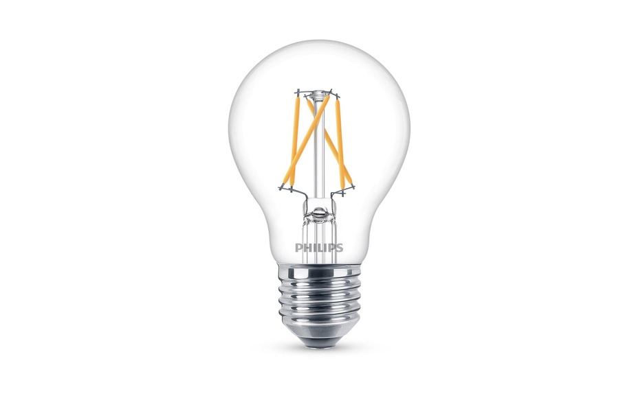 Philips Lighting LED EEK A+ (A++ - E) E27 Glühlampenform 7.5 W, 3 W, 1.6 W = 60 W, 30 W, 16 W Warmweiß (Ø x L) 6 cm x