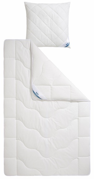 Beco Bettdecke + Kopfkissen »BeCo Proneem«, (Spar-Set), Set aus Bettdecke und Kopfkissen, 135x200 cm, Sommer oder Winter