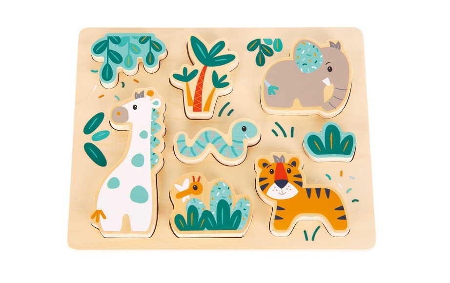 Spielba 3D-Puzzle »3D Elefant & Giraffe«