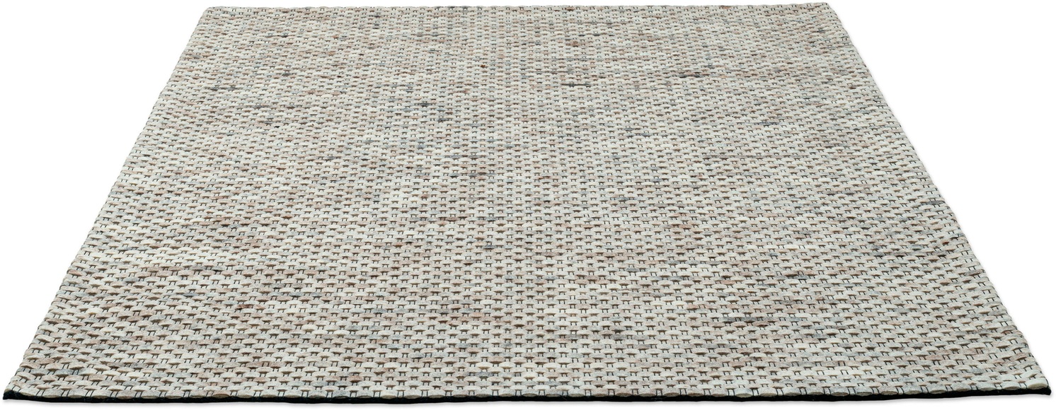 THEKO Wollteppich »Tauern«, rechteckig, 10 mm Höhe, Handweb Teppich, reine Wolle, handgewebt, ideal im Wohnzimmer & Schlafzimmer