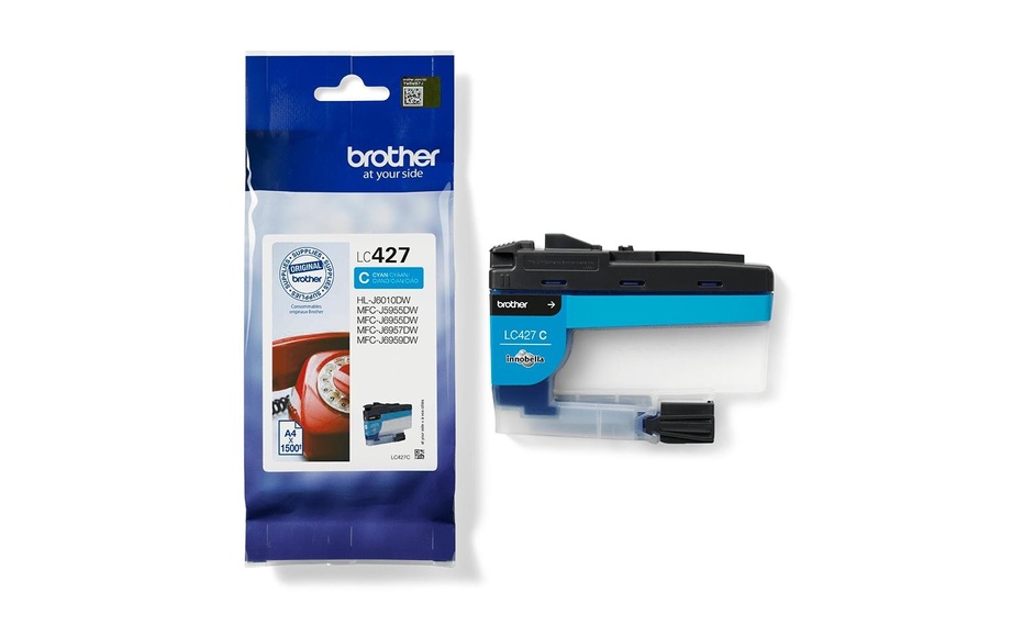 Brother Tintenpatrone, blau, LC-427C, (1'500 Seiten)