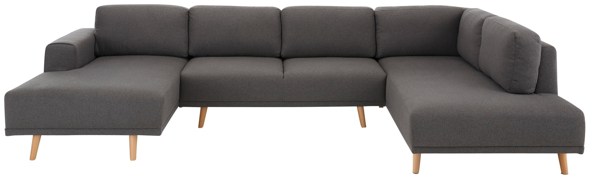 Home affaire Wohnlandschaft »Lasse«, im scandinavischem Stil mit Holzfüssen