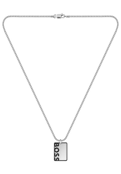 BOSS Kette mit Anhänger »ID, 1580302«