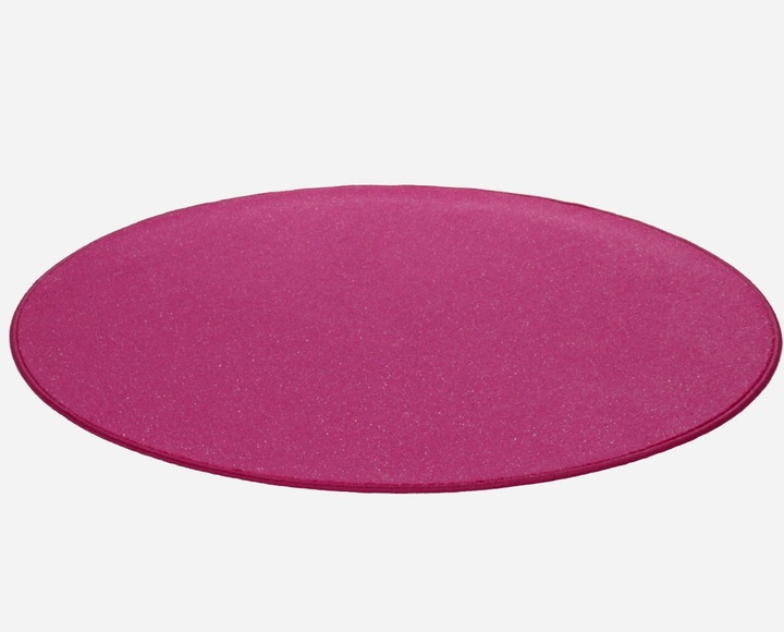 Living Line Teppich »Shiny«, rund, 7 mm Höhe, Velours mit Glanzgarn, ideal im Wohnzimmer & Schlafzimmer