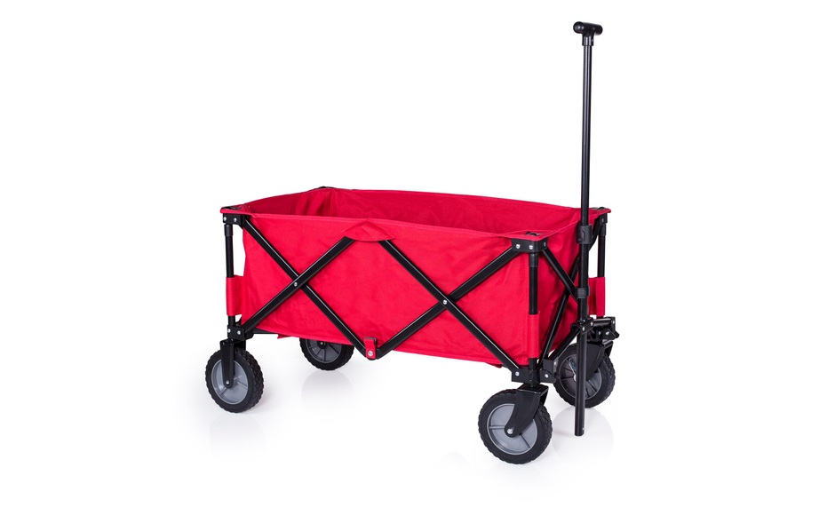 Tristar Campart Faltbarer Trolley rot