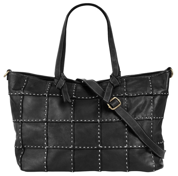 Samantha Look Shopper, (1 tlg.), echt Leder, Made in Italy