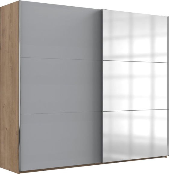 Fresh To Go Schwebetürenschrank »Laval«, inkl. zusätzlichen Einlegeböden, Schubkasteneinsatz und Selbsteinzug