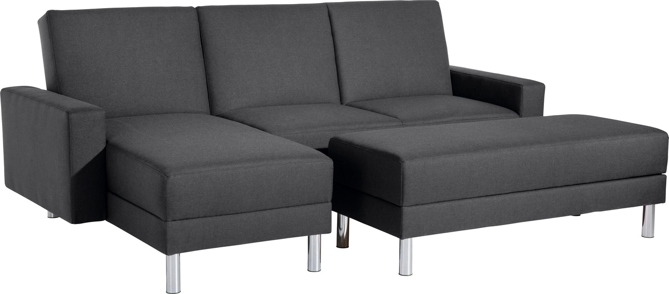 Max Winzer® Schlafsofa »Just Fresh«, Schlafsofa mit Recamiere, mit Rückenverstellung