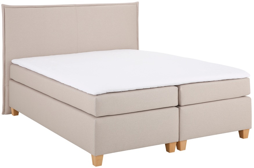 Home affaire Boxspringbett »Houssay«, inkl. Topper, 5 Breiten, 2 Härtegraden auch in Überlänge 220 cm