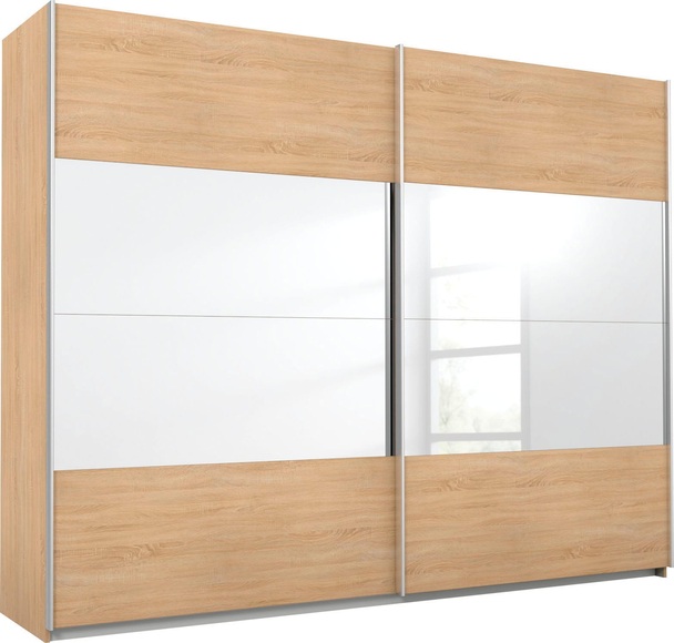rauch ORANGE Schwebetürenschrank »Quadra«, mit Spiegelelementen