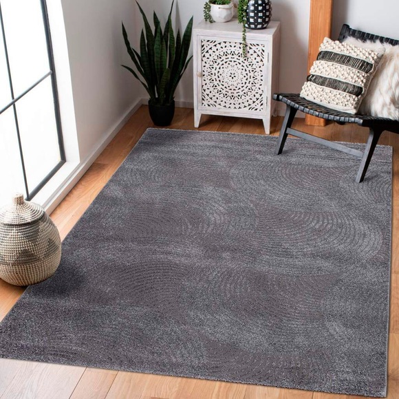 Carpet City Teppich, rechteckig, Kurzflor Wohnzimmer, 3D-Optik, für Schlafzimmer, Flur