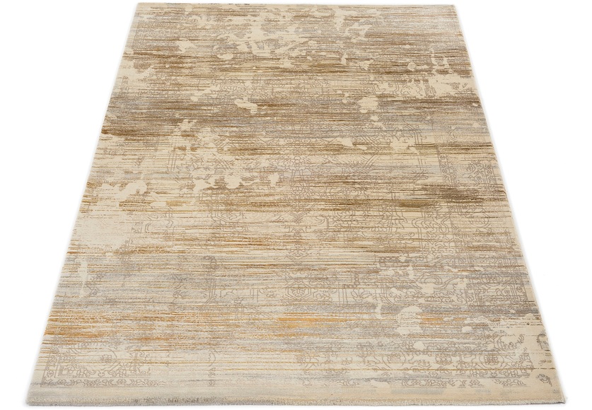 Musterring Teppich »WAVE KONTURA«, rechteckig, 9 mm Höhe, exlcusive MUSTERRING DELUXE COLLECTION kuscheliges Microfaser Garn, Wohnzimmer