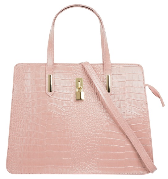 Cluty Henkeltasche, (1 tlg.), echt Leder, Made in Italy