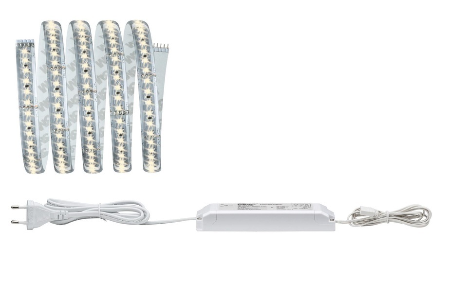 Paulmann MaxLED 1000 70672 LED-Streifen-Basisset EEK: LED (A++ - E) mit Stecker 24 V 150 cm Warm-Weiß