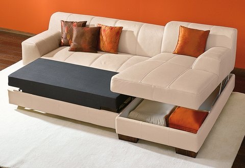 Home affaire Ecksofa »Falk«, mit Federkern und wahlweise mit Bettfunktion