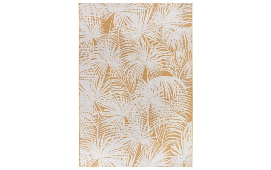 NORTHRUGS Outdoorteppich »Lagosi«, rechteckig, 3 mm Höhe, In-und Outdoor geeignet, Florales Design, ?Wohnzimmer, Balkon, Terrasse, Garten, Robust, Pflegeleicht, Flachgewebe