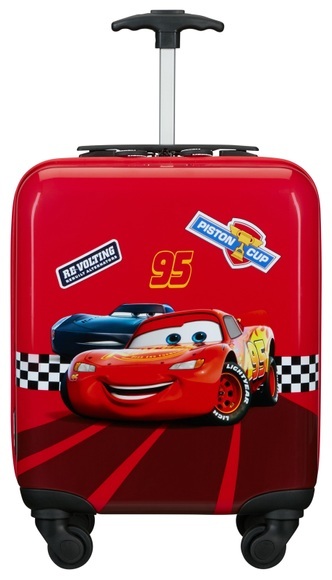 Samsonite Kinderkoffer »DISNEY ULTIMATE 2.0 SP45/16 DISNEY CARS«, 4 St. Rollen, Handgepäck-Koffer, Kinderreisekoffer, Koffer, Hartschalenkoffer
