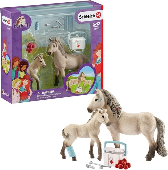 Schleich® Spielfigur »Horse Club, Hannahs Erste Hilfe Set (42430)«, (Set)