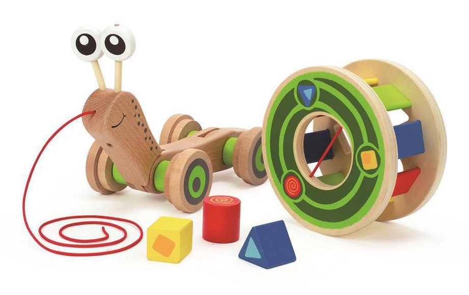 HAPE Nachzieh-Spielzeug Schnecke