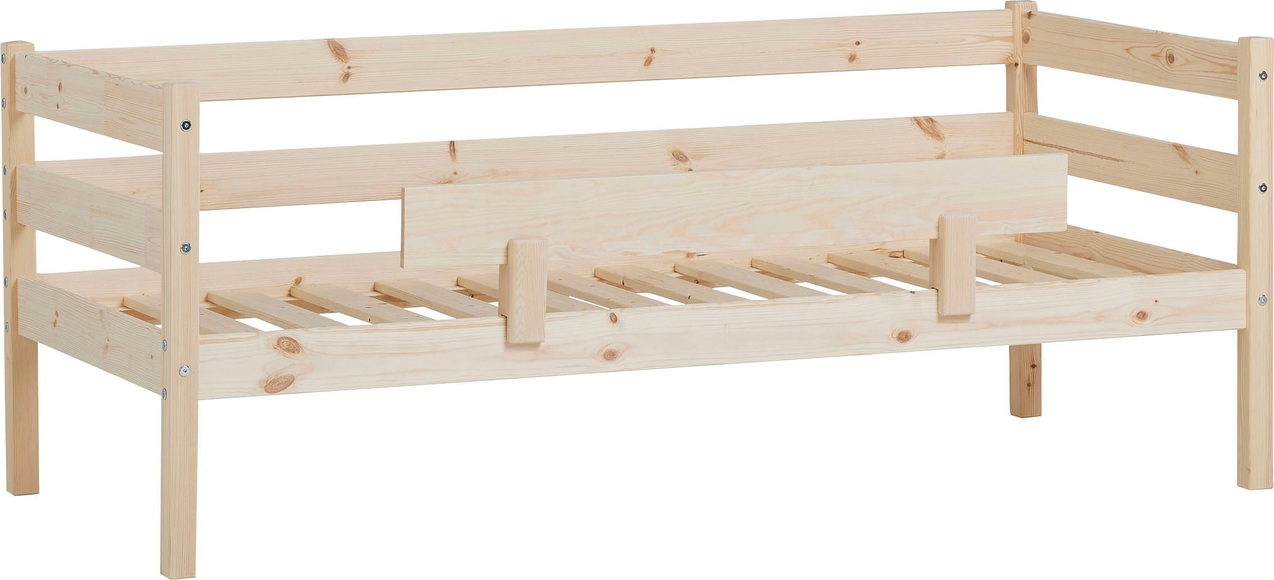 Hoppekids Einzelbett »ECO Comfort«, (Set), mit Rollrost in 8 Farben, wahlweise mit Matratze und Absturzsicherung