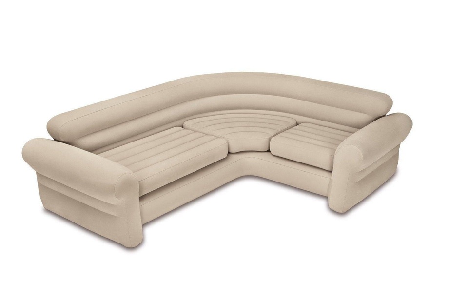 Intex Ecksofa Air Furniture Luftbett / Gästebett