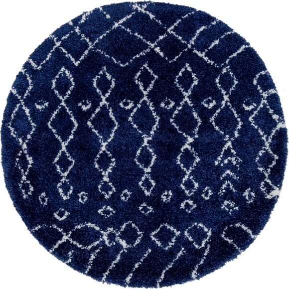 Myflair Möbel & Accessoires Teppich »Temara Shag«, rund, 51 mm Höhe