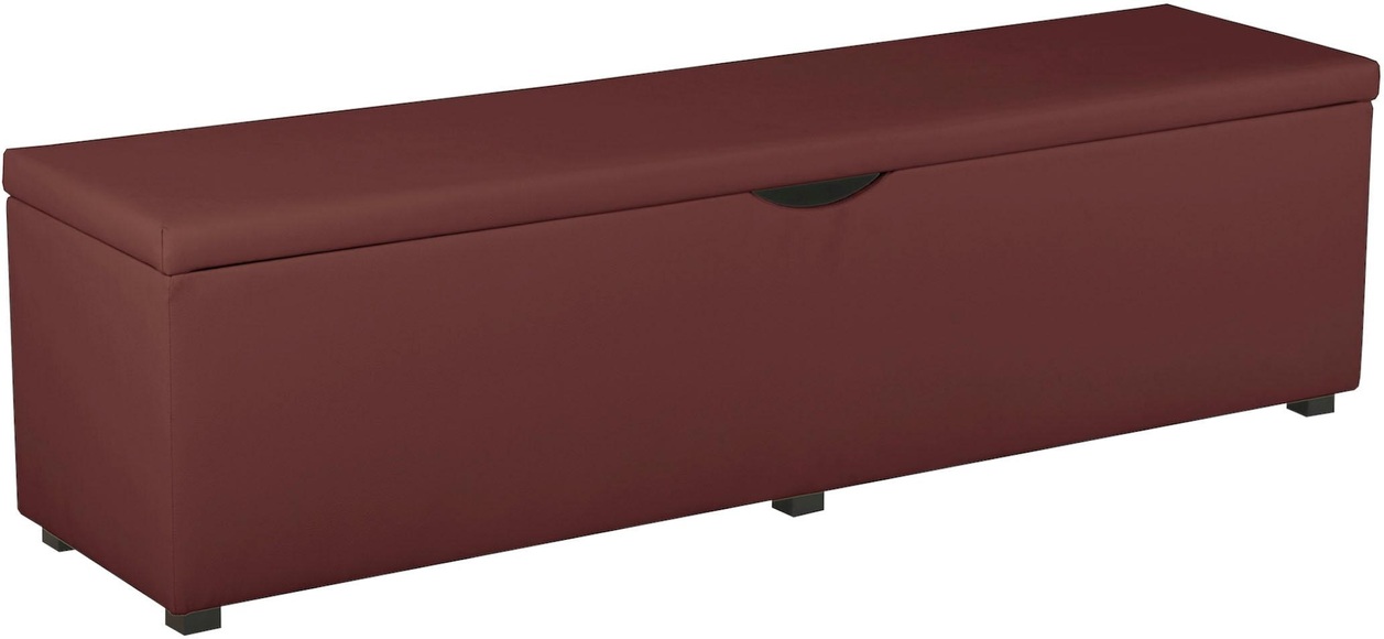 Places of Style Hockerbank »Standard«, mit Stauraum, Breite 120 cm oder 160 cm, auch als Garderobenbank oder Bettbank geeignet