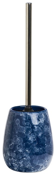 Zeller - WC-Bürste 'Blue Marble', Keramik, blau