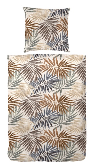 Primera Bettwäsche »Mako-Satin Bettwäsche Boho«, (1 tlg.), im natürlichen Boho Style