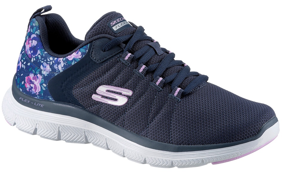 Skechers Sneaker »FLEX APPEAL 4.0 LET IT BLOSSOM«, mit Blumenprint an der Ferse