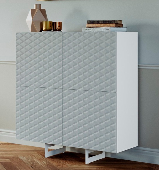 Diventa by 3B Highboard »KORFU«, Breite 110 cm