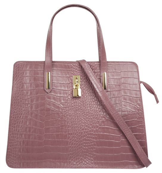 Cluty Henkeltasche, (1 tlg.), echt Leder, Made in Italy