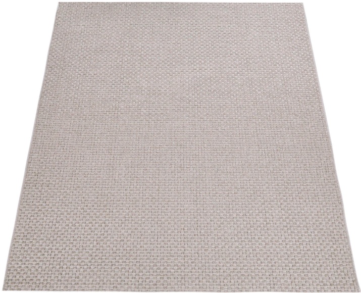 Paco Home Teppich »Waregem 623«, rechteckig, 4 mm Höhe, Flachgewebe, meliert, In- und Outdoor geeignet, Wohnzimmer