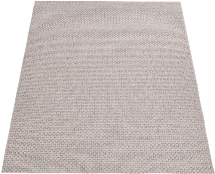 Paco Home Teppich »Waregem 623«, rechteckig, 4 mm Höhe, Flachgewebe, meliert, In- und Outdoor geeignet, Wohnzimmer