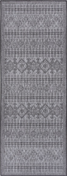 NORTHRUGS Läufer »Doha«, rechteckig, 5 mm Höhe, In- und Outdoor Teppich, Wendbar, gekettelt, strapazierfähig, pflegeleicht, Wohnzimmer, Balkon, Garten, in der EU Hergestellt