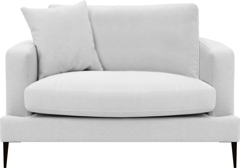 Leonique Sessel »Cozy«, mit Metallbeinen und Zierkissen