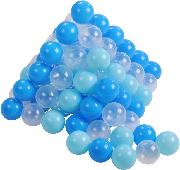 Knorrtoys® Bällebad-Bälle »soft blue + white«, (300)