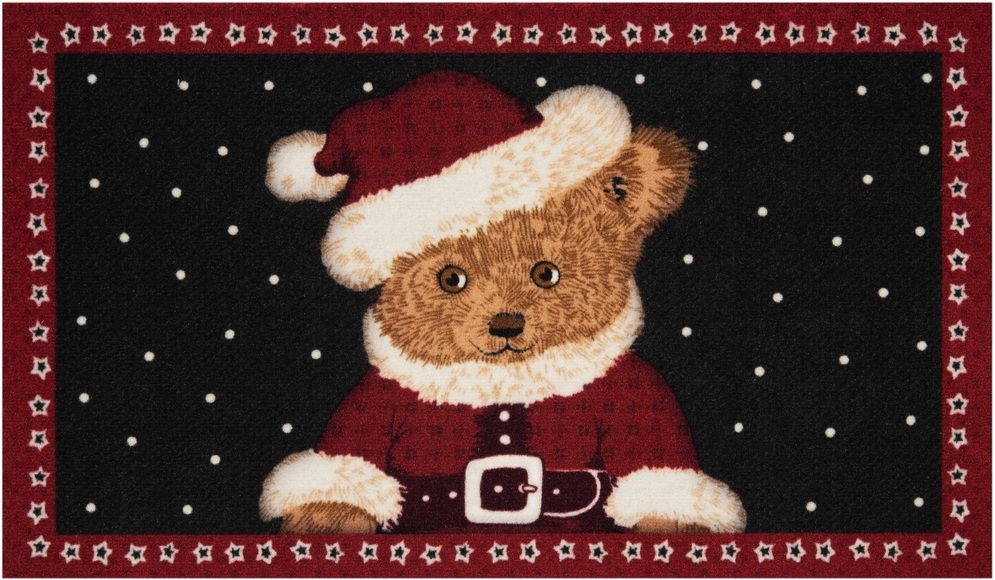Fussmatte, »Teddybear«, HANSE Home, rechteckig, Höhe 7 mm, gedruckt