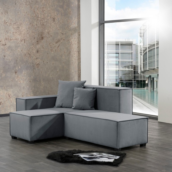 Max Winzer® Wohnlandschaft »MOVE«, (Set), Sofa-Set 07 aus 5 Sitz-Elementen, inklusive 2 Zierkissen, individuell kombinierbar