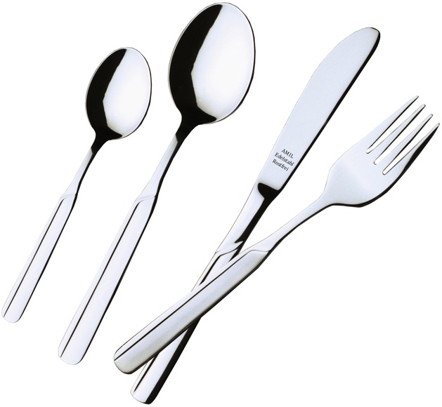 AMIL Besteck-Set »8820«, (Set, 24 tlg.), Edelstahl 18/0, hochglanzpoliert