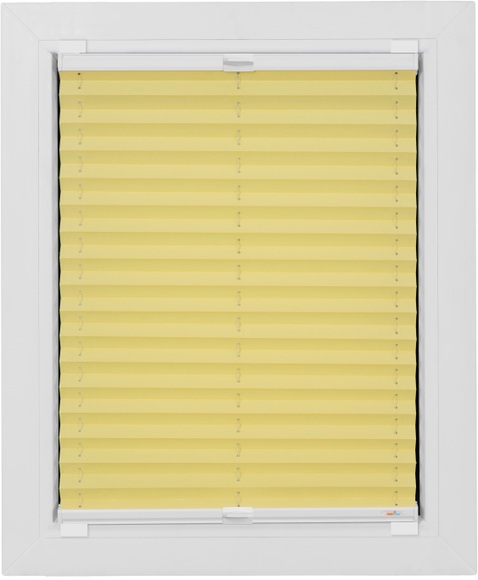sunlines Klebe-Plissee »One Size Style Crepe«, blickdicht, ohne Bohren, verspannt