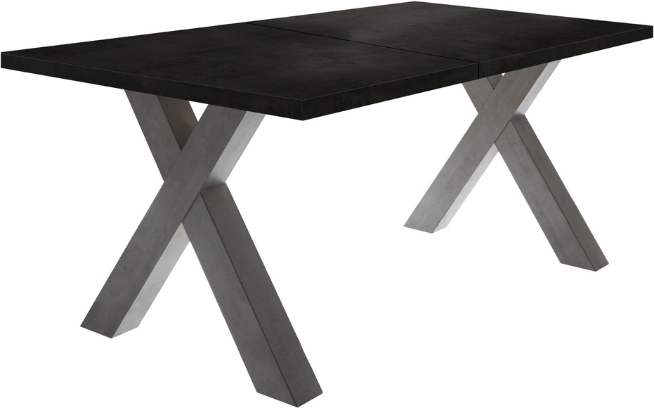 Mäusbacher Esstisch »Mister«, mit Auszug (160-210 cm), Gestell in X-Form