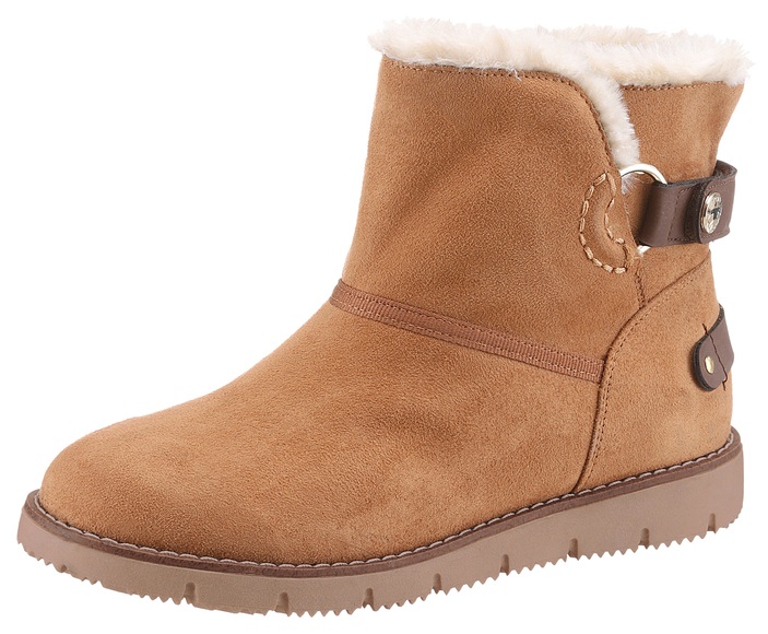 TOM TAILOR Winterboots, mit Klettverschluss